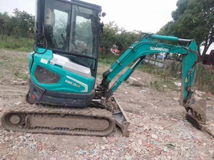 Mini-excavatrice SUNWARD SWE35UF d'occasion, excavatrices d'occasion SWE35, mini-excavatrice sur chenilles pour travaux de terrassement - Product Image 4