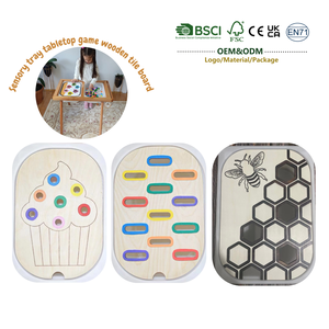 <span class=keywords><strong>Plateau</strong></span> sensoriel Montessori JET, <span class=keywords><strong>jeu</strong></span> <span class=keywords><strong>de</strong></span> table, <span class=keywords><strong>plateau</strong></span> en bois acrylique, <span class=keywords><strong>jeu</strong></span> interactif parent-enfant, jouet éducatif pour - Product Image 1