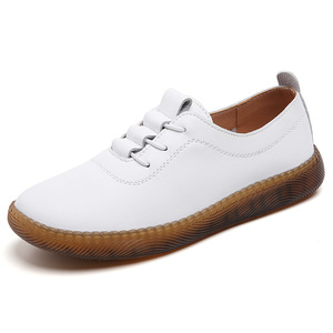 Autumn New Style Leather <b>for</b> <b>Elderly</b> People With Straps Lightweight Non-Slip Slip-on Women's <b>Shoes</b> Comfortable Mom <b>Shoes</b> - Product Image 5