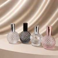 Flacon de parfum sphérique de luxe avec pompe pulvérisatrice, atomiseur, testeur, emballage d'huile, flacons de parfum