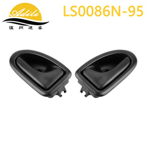 มือจับประตูด้านในเรโนลต์ LS0086N-95 พลาสติกสีดำ สำหรับเมแกน คลีโอ ทราฟิค ซีนิค อะไหล่ทดแทน - Product Image 1