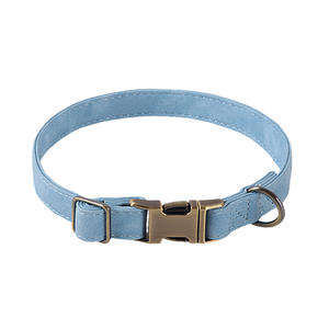 Collares de perro de cuero elegantes y duraderos de lujo, suaves y elegantes, para uso en interiores y exteriores para viajes en casa - Product Image 5