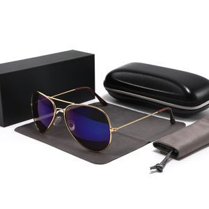 2025クラシックサングラス特大男性デザイナーサングラス男性ブランドデザイナービンテージ金属サングラス屋外運転用 - Product Image 4