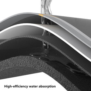 Tapete de Cozinha Moderno de Lama Diatomácea de Secagem Rápida, Macio, Absorvente, Resistente à Sujeira e Antiderrapante para Banheiro e Escritório - Product Image 4