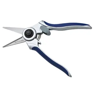 ISO9001 Công Cụ Làm Vườn Sơn Tĩnh Điện Nhôm Xử Lý Với TPR Grips 7 "Hoa Snip