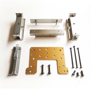 Kit d'assemblage de quincaillerie de support de montage en aluminium, fabrication sur mesure de tôlerie de précision OEM - Product Image 1