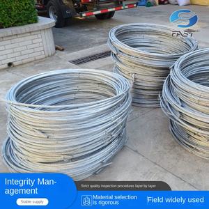 AiSi Standard Flexible Support Bridge <strong>Cable</strong> Pressing Wire Rope Steel Strand <strong>Cable</strong> Model 024 China - Product Image 4
