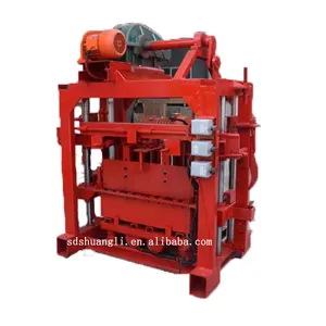 concrete block machine production line QT4-35 Brick Raw Material concrete block machine