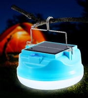 Lampe solaire à LED TSINYE, rechargeable, lampe d'urgence extérieure, ampoules solaires rechargeables avec panneau, lampe de camping