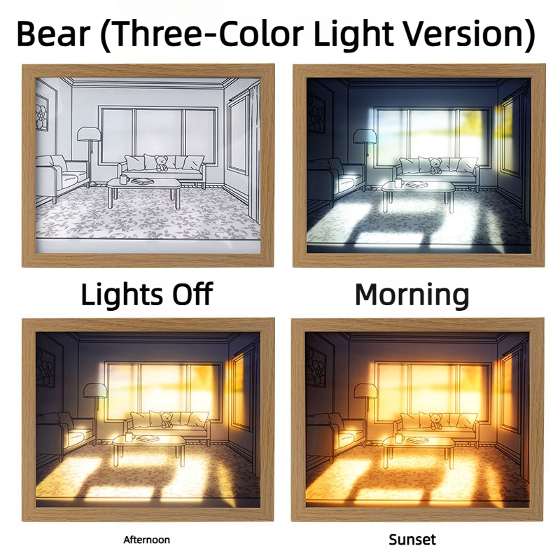 Couleur bois + 'Petit Ours'
