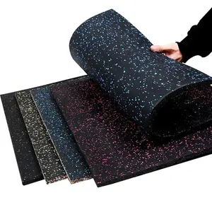 Заводская распродажа EPDM резиновые коврики для пола спортзала