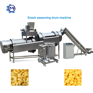 Intelligent <b>Corn</b> Flour Puffs <b>Snack</b> Machine Electric Twin Screw Extruder Multi-Layer Dryer - Product Image 4