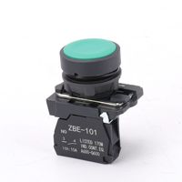 XB5- AA31 VERDE Pulsador plano Interruptor Plástico XB5 Pulsadores