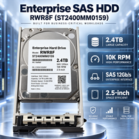 Disque dur d'entreprise Dell RWR8F 2.4T SAS 10K 2,5 pouces ST2400MM0159