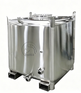 Cuve <span class=keywords><strong>de</strong></span> fermentation carrée en acier inoxydable <span class=keywords><strong>de</strong></span> 1500 L pour vins <span class=keywords><strong>de</strong></span> fruits, avec enveloppe monocouche, applicable à divers vins <span class=keywords><strong>de</strong></span> fruits - Product Image 6