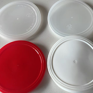 Couvre-boîtes en plastique PE pour boîtes métalliques, couleur personnalisée, forme ronde, impression offset, surface laquée, emballage alimentaire pour en-cas - Product Image 4
