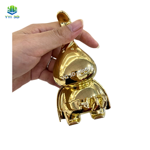 Layanan cetak 3D baja mesin <span class=keywords><strong>CNC</strong></span> presisi bagian cetak 3D paduan seng aluminium kustom - Product Image 1