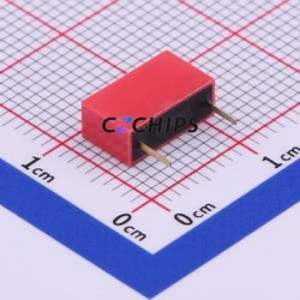TA-01 DIP Switch Through hole Component (THT) Switch ( Number of Switch Sections: 1 )( Lead Spacing: 2.54mm ) - Product Image 2