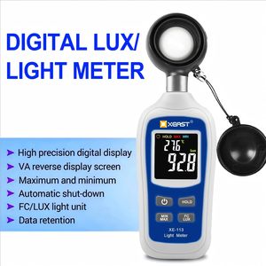 XEAST XE-113 Luxmètre numérique électronique avec mini-écran LED, testeur d'intensité lumineuse, prise en charge OEM personnalisée, garantie usine 1 an - Product Image 3