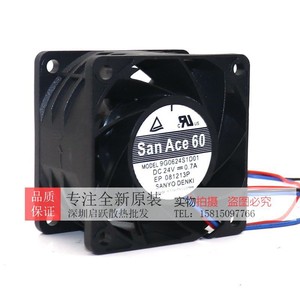 Ventilateur de refroidissement DC Sanyo Denki 9G0624S1D01 60mm 24V 0.7A pour onduleur - Product Image 2