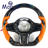 Volant en fibre de carbone forgé sur mesure avec LED pour BMW G20 G30 G22 Série 3 4 5 320i 325i 330i G42 G29 M340i Style Racing