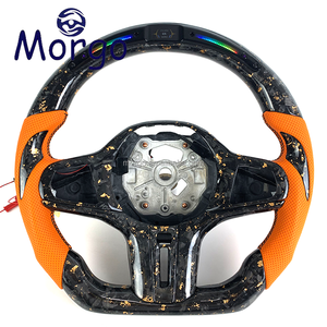 Volant en fibre de carbone forgé sur mesure avec LED pour <span class=keywords><strong>BMW</strong></span> G20 G30 G22 Série 3 4 5 <span class=keywords><strong>320i</strong></span> 325i 330i G42 G29 M340i Style Racing - Product Image 1