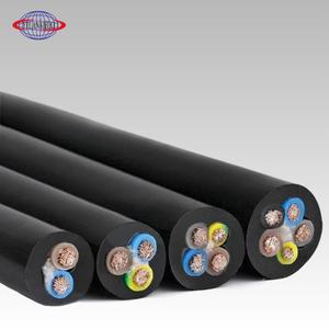 Cabo de Cobre Flexível Trançado com Isolamento de Borracha PVC, Plano, 2/3/4/5/6/8/10/12/16/18 Vias, 0.5mm <span class=keywords><strong>1mm</strong></span> 0.75mm 1.5mm 2.5mm, Fio para Alto-falante - Product Image 1