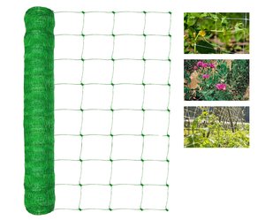 Filet de treillis vert multi-usages, résistant aux UV, pour soutenir les plantes grimpantes, filet de grimpement pour concombres et <span class=keywords><strong>haricots</strong></span> - Product Image 4