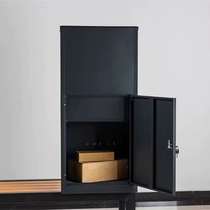 Boîte <span class=keywords><strong>aux</strong></span> <span class=keywords><strong>lettres</strong></span> métallique sécurisée pour <span class=keywords><strong>colis</strong></span>, casier de livraison extérieur pour maison - Product Image 4