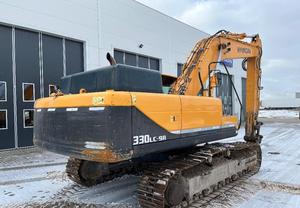 Hyundai R330-9 R305-9 335LC-7 R80-7 R210-5D R215VS R220-9 pelle sur chenilles hydraulique de haute qualité d'origine coréenne - Product Image 3