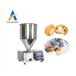 Multifunctionele Hoge Injectie Precisie Cake Topping Machine Room Jam Pasteuze Vulling Vloeistof Doseermondstuk