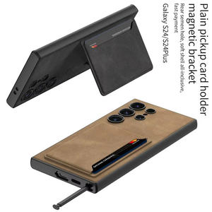 Custodia <span class=keywords><strong>Samsung</strong></span> S23 S24 S25 Ultra Z Fold 7 in Pelle PU con Portafoglio Magnetico Antiurto RFID Porta Carte Supporto e Protezione Fotocamera - Product Image 2