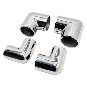 Coude à 90 degrés en acier inoxydable marin 316 pour yacht, bateau rapide, auvents pare-soleil, quincaillerie, accessoires de tuyauterie en acier inoxydable - Product Image 3