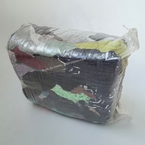 Trapos de limpieza de algodón recuperados de camisetas de 25 kg y 10 kg para máquina de limpieza - Product Image 1