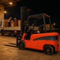 Empilhadeira elétrica 1.5-2T para Brasil/Portugal, equipamento de elevação a bateria de íon-lítio.