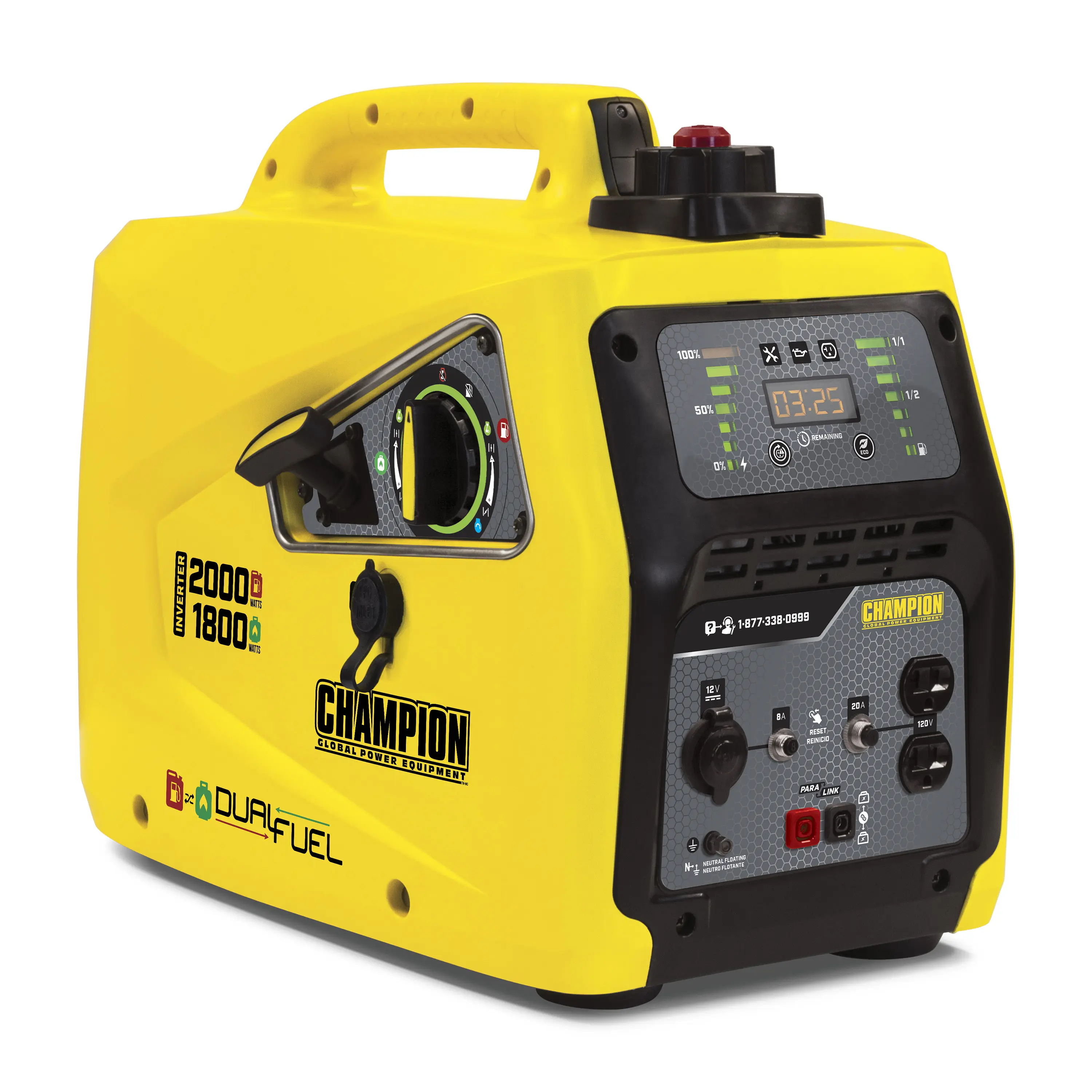 Champion 2000w generatore di Inverter di potenza gpl a benzina silenzioso portatile elettrico a doppio combustibile 3000/3600 personalizza benzina/gpl