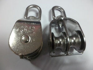 Trung Quốc phần cứng bán buôn cửa hàng Nguồn cung cấp bán buôn thép không gỉ 304 316 đôi ròng rọc khối - Product Image 4