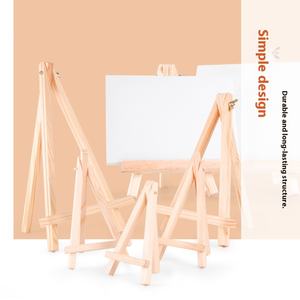 Espositore Pubblicitario Ecologico Mini Cavalletto in Legno - Supporto <span class=keywords><strong>da</strong></span> Tavolo per Bambini per Pittura Artistica e Telefono Cellulare Facile Montaggio - Product Image 2