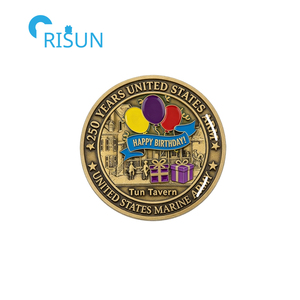 Moneta Commemorativa Personalizzata per Veterani, Regalo di <span class=keywords><strong>Compleanno</strong></span>, Moneta Commemorativa Personalizzata per Forze Armate, Moneta Challenge Personalizzata - Product Image 4