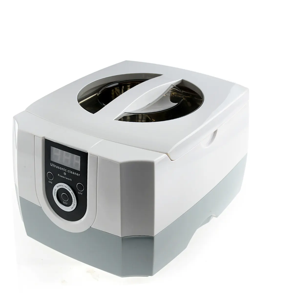 Limpiador ultrasónico de control de pantalla de tiempo digital para el hogar/clínica/Hospital