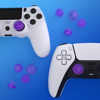 Joystick analogique interchangeable eXtremeRate Bâtons EDGE personnalisés Bâtons de pouce interchangeables pour manette PS5 PS4