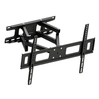 Rak TV Dinding Putar dan Miring Full Motion, Braket TV Heavy Duty untuk Layar 32-80 Inch