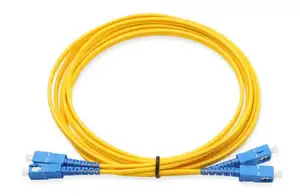 Fiber Cable Manufacture 1m 2m 3m 5m 10m SU SU Duplex Fiber Optic Patch Cord