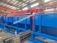 Pemisah Drum putar Tiongkok saringan Trommel Filter rol Tumbling layar Silinder bergetar melingkar