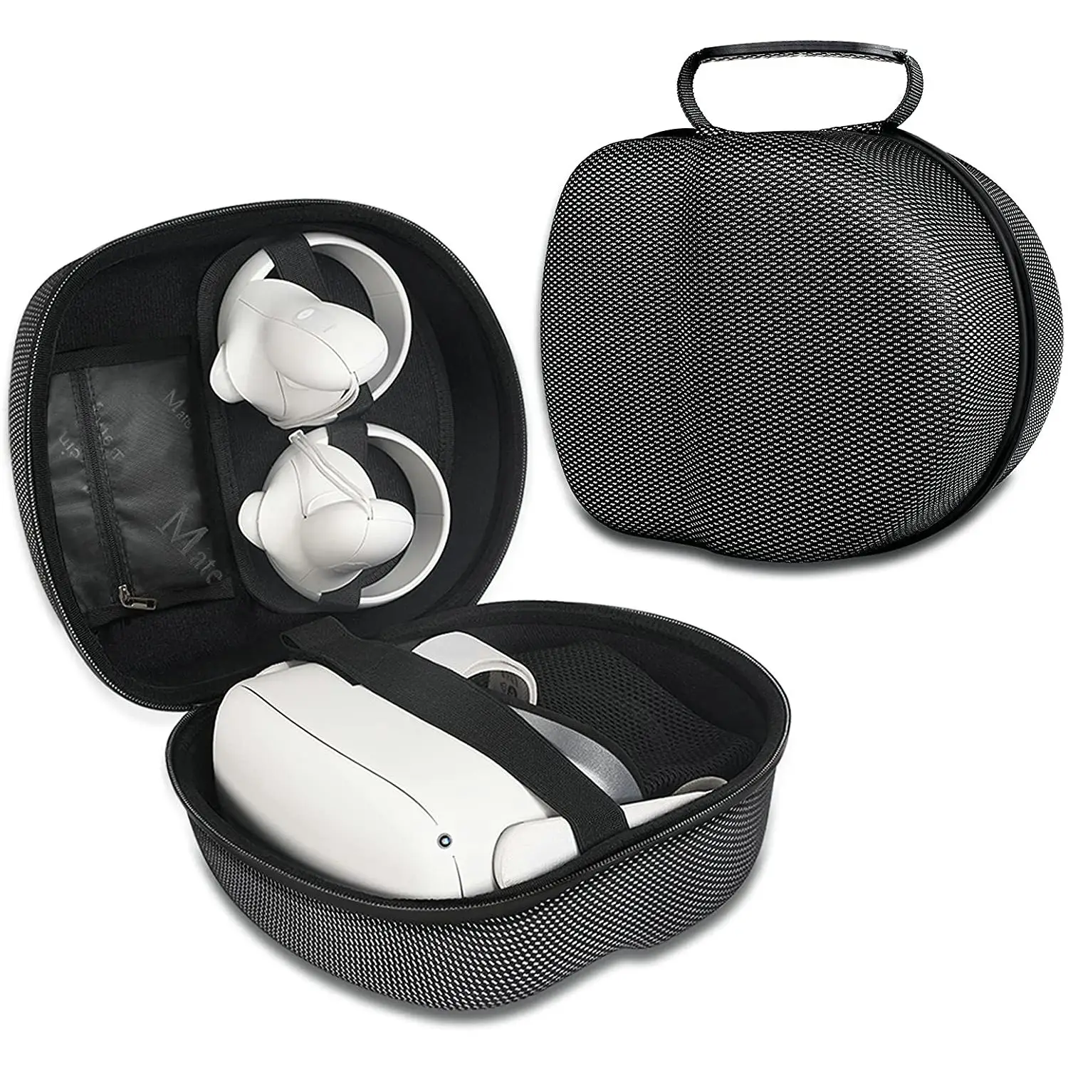 Portable Travel Oculus Quest 2 Carrying Case Lightweight Storage Bags Organizer Shockproof Virtual Reality VR Headset Bag