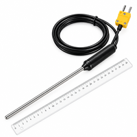 Sonde thermocouple de surface de type K à double aiguille WRNM-020 pour la mesure de la température des surfaces métalliques