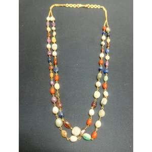 Collier ras du cou bohème coloré en pierres naturelles de jade avec perles et breloques pour femme, vente en gros - Product Image 2