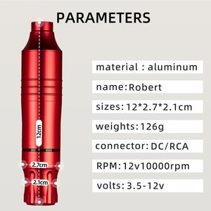 Kit de machine à tatouer professionnelle à moteur sans balais, pour traçage et ombrage, PMU, avec logo OEM, vente en gros, directement de l'usine - Product Image 4