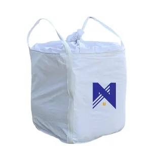 Imballaggio pesante per alimenti in fibra di fibra jumbo borsa circolare big bag con protezione UV fino a 5 colori