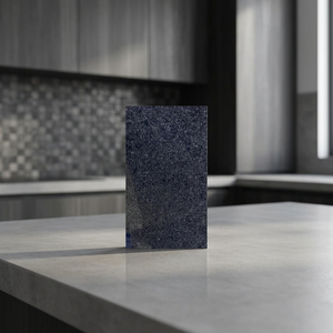 Losas Grandes de Piedra Natural con Acabado Flameado en Negro y Azul, Ecológicas, para Encimeras, Pisos y Revestimientos, Precio Económico de Exportación, Suministro de Fábrica - Product Image 4